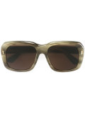 oversize line detail sunglasses