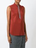 metallic tie top