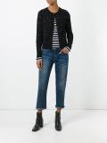 dotted pattern cardigan