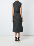 bouclé midi dress