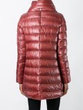 padded zip up coat