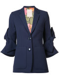 ROKSANDA S17RJ150 NAVY ??? Leather/Fur/Exotic Skins->Astrakhan