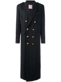 double breasted long coat