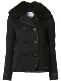 double breasted peacoat