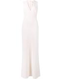 v-neck jumpsuit