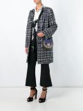 slim fit boucle coat