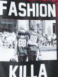 'Fashion Killa'格纹衬衫