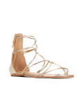 twisted strap sandals