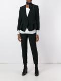 draped jacket