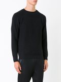 ribbed crew neck jumper