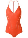 tulle panels bodysuit