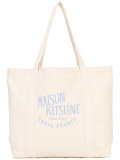 logo print tote 