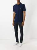 logo patch polo shirt