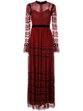 lace overlay dress