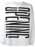 logo print sweatshirt