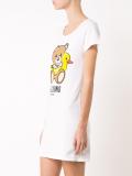 teddy and duck print dress