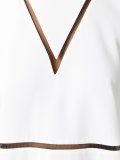 fishing line panel shift dress