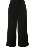 wide-leg cropped trousers