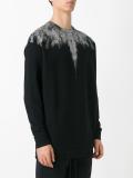 abstract print sweatshirt