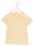 flared polo shirt