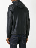 Hooded reversible jacket