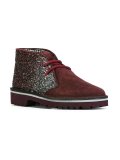 glitter panel desert boots