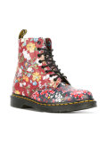 floral print boots 