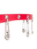 safety pin skinny belt