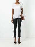 scoop neck T-shirt