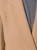 double-breasted peaked lapel blazer