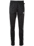 'Hu Race' printed track pants