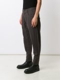 drop-crotch trousers