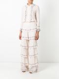 high-rise layered trousers