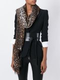 leopard print scarf