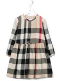 checked dress