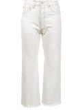 high-rise cropped jeans