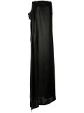 stylised sleeve evening dress 