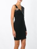 studded one-shoulder dress