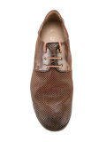 perforated derby shoes 