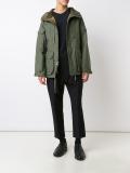 short hooded parka
