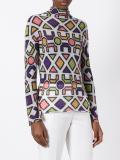 geometric pattern jumper 