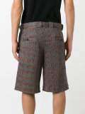 woven bermuda shorts 