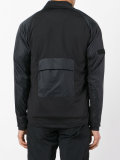 zipped windbreaker jacket