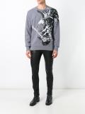 eagle print sweatshirt