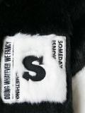 fur effect bomber jacket