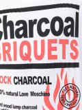 charcoal print T-shirt