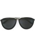 oversize round frame sunglasses
