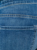  turned up hem jeans