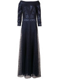 sequin embroidered dress