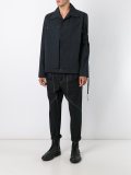 抽绳饰袖夹克